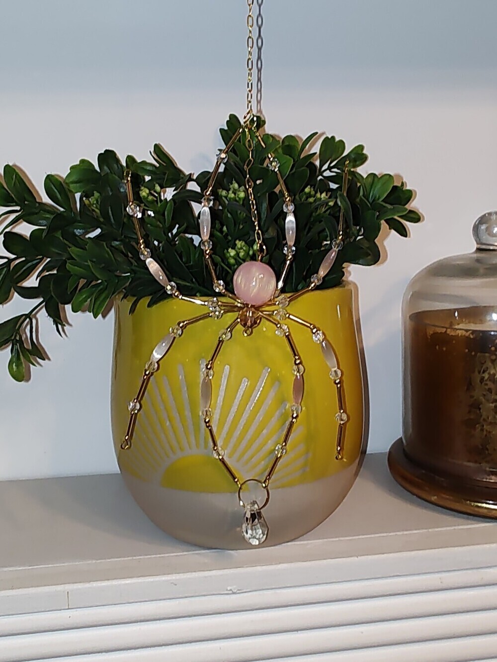🕷️ Hanging Crystal Spider Suncatcher 🕸️ - Picture 3 of 8